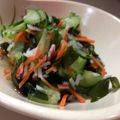 かけるママ☆'s cooksnap of when they made かにかま入り☆わかめと胡瓜の酢のもの.