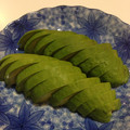 のりまきたまご☆'s cooksnap of when they made アボカドの皮☆簡単にむいちゃいます♪.