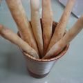 potmilk's cooksnap of when they made ベーコンとパセリのグリッシーニ.