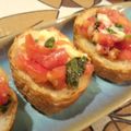 ちひろF's cooksnap of when they made ガーリックが効いたブルスケッタ.