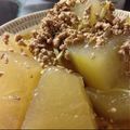 あちゃmin's cooksnap of when they made 冬瓜と鶏ひき肉の煮物.