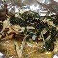colorfulq's cooksnap of when they made 白身魚の塩昆布蒸し.