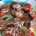ShinobiK's cooksnap of when they made トマトとズッキーニのさっぱりサラダ.