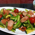 あやっちょ's cooksnap of when they made ソーセージと野菜の塩バターソテー.