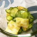 Ｒｉｅｃｏ's cooksnap of when they made 簡単おつまみ☆キュウリと麩の酢みそ和え.