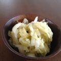 konijntjes's cooksnap of when they made 失敗しないザワークラウトの漬け方.