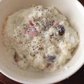 快斗mama★'s cooksnap of when they made 簡単！濃厚きのこのチーズリゾット♡.