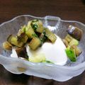 ゆーたんたらん's cooksnap of when they made 立派な1品*バジルが香る茄子の洋風冷奴.