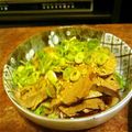 マサパンダ＠育児中's cooksnap of when they made 豚レバーのにんにく醤油和え.