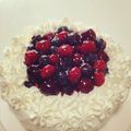 もっちゃん1002's cooksnap of when they made メロンたっぷり6月のバースデーケーキ.