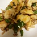 サトモユリア's cooksnap of when they made 鳥ムネとしめじの大葉にんにく醤油炒め♪.
