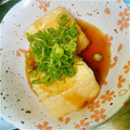 みあゅ's cooksnap of when they made 揚げずに簡単♪ちょこっと揚げだし豆腐.