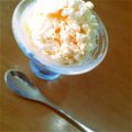74nanashi's cooksnap of when they made ＊桃缶で＊桃のヨーグルトアイス＊.