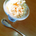 74nanashi's cooksnap of when they made ＊桃缶で＊桃のヨーグルトアイス＊.