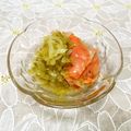 ＠迷子＠'s cooksnap of when they made スモークサーモンの簡単マリネ.