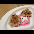 パクパクパク子さん's cooksnap of when they made 簡単離乳食❀鯵のおやき風ハンバーグ❀.