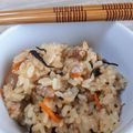 ponnko's cooksnap of when they made 煎り大豆(豆まきの残り豆)塩こんぶご飯.