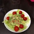 Yutototo's cooksnap of when they made アボカド、エビ、カニカマ旨サラダ.