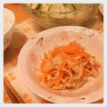 デュランダル's cooksnap of when they made 超簡単！人参とえのきのゴマみそ.