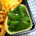 陽翔mam 's cooksnap of when they made ピーマン粉チーズ炒め.