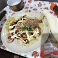 ハードダイ近藤's cooksnap of when they made ライスペーパーお好み焼き.