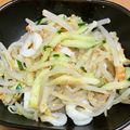 ☆すぬぴっぴ☆'s cooksnap of when they made 覚書 竹輪きゅうりモヤシ和え.