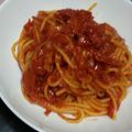 ♡ぶぶた♡'s cooksnap of when they made ランチの定番♪トマトづくしの贅沢パスタ.