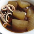 にゃーにゃー２'s cooksnap of when they made ヘルシー！冬瓜といかの煮物！.
