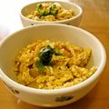 マッハママ's cooksnap of when they made 白だしと油揚げの玉子丼.