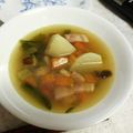 わにへび's cooksnap of when they made ほっこり♪かぶの具だくさんコンソメスープ.