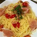 とん９７'s cooksnap of when they made 旨い!!簡単!!生ハムの冷製パスタ.
