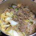 うるるo's cooksnap of when they made すき焼き.