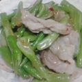 QPはにー's cooksnap of when they made 豚肉とインゲンのスイートチリソース炒め.