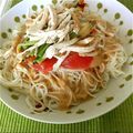 さぁ★たぁ★'s cooksnap of when they made 蒸し鶏サラダそうめん.