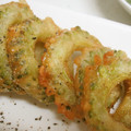 あなぼこ毛布's cooksnap of when they made サクサク衣のゴーヤの天ぷら.