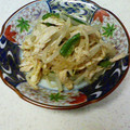パピクロ's cooksnap of when they made 【簡単】ささみともやし★中華風和え物.