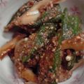 ミセスママ's cooksnap of when they made 甘辛～★おくらと竹輪の胡麻和え★.