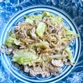 悠LOVE航's cooksnap of when they made 二郎系ラーメン風野菜炒め.