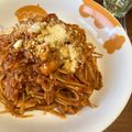 うさじいママ's cooksnap of when they made 野菜たっぷり☆ボロネーゼワンポットパスタ.