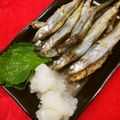 saki1010's cooksnap of when they made 漬け焼きししゃもを大葉とともに.