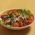 もんしゅしゅ's cooksnap of when they made ごま豆腐とかいわれのわさび醤油サラダ.