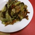 shanel's cooksnap of when they made なす♡♥鶏皮炒め.