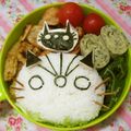 赤い電話's cooksnap of when they made キャラ弁＊簡単ピムとポムのピム.