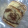 かまちぃ's cooksnap of when they made とっておきのケーキ！ココアとバナナのマーブルケーキ.