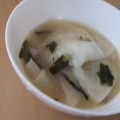 きらり流れ星's cooksnap of when they made 大根とわかめのみそ汁.