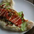かかまま's cooksnap of when they made フライパンで焼く☆もっちもちのナン.