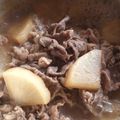ちはぽ。's cooksnap of when they made 大根と牛肉の煮物.