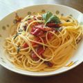 ぽんぢゅん's cooksnap of when they made ドライトマト・バジル・モツァレラのパスタ.