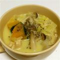 cap aya's cooksnap of when they made 変わり種？味噌ミルク鍋.