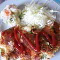 nikoko86's cooksnap of when they made 簡単美味しい!!ポテトサラダをリメイク♪.